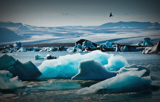 Photo of permafrost thawing